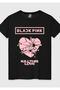 BLACK PINK GROUP Printed Short Sleeve Unisex BLACK Kids T-Shirt