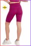 Women's Short Leggings Seasonal Sports Shorts Plum Recovery High Waist Comfortable and Stylish 1070 - 5