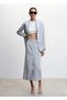 Linen skirt with slits - 2