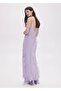 Ruffle Detailed Dress - 4