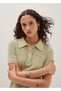 Polo Style Knitted Cardigan - 5