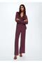 Patterned Jumpsuit with Knot Detail - 2