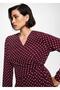 Patterned Jumpsuit with Knot Detail - 6