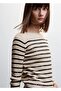 Sequined Striped Sweater - 7