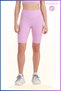 Women's Short Leggings Seasonal Sports Shorts Lilac Color Recovery High Waist Comfortable and Stylish 1070 - 2