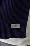 Men's Hair Braid Scarf Navy Blue 23w502 - 4