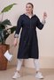 Women's Large Size Hijab Full Length Sports Trencoat - 3