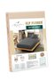 150x200 Easy-Iron Elastic Sheet Set-high Beds-black - 5