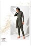 231916 LONG-SLEEVED FLUFFY TESETURY SWIMSUIT 23Y