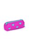 Kids Neon Pink Water Green Heart Pattern Pen Holder, Nutrition, 3-Piece School Bag Set GOSET0123113 - 7