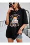Surf Riders Printed Women's Oversize T-shirt Casual Boyfirend