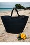 Jute Straw Look Beach Bag Jute Handle Bag Vegan Bag