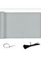 Balcony Iron Curtain Gray Guardrail Curtain Mesh 80 X 300