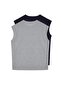 Basic Lacivert-Gri 2'li Paket Oversize/Geniş Kesim Pamuklu Kolsuz T-Shirt/Atlet TMNSS22AL0070 - 3