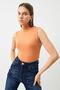 Women's Black Salmon 2-Piece Sleeveless Body - 3