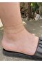 3 size ball chain gold women's anklet - 3