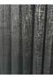 Sofia Jacquard Patterned 1 to 3 Tight Pleated Tulle Curtain Anthracite - 4