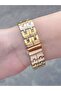 Roman Numeral Stoned Women's Wristwatch - 2