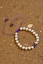 Certified Natural Stone Female Energy-Filled Positive Spirit Bracelet, Pearl, Amethyst, Hematite - 4