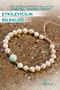 Certified Influencer Bracelet with Natural Stone - Amazonite, Pearl, Hematite