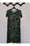 Comfortable Fit, A Model, O-Neck, Thin, Full Summer, Anti-Sweat, Lycra, Short Sleeve Dress - 3