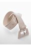 Belt with Geometric Buckle - 6
