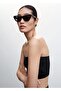 Bandeau Style Paneled Blouse - 7