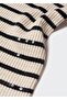 Sequined Striped Sweater - 5