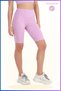 Women's Short Leggings Seasonal Sports Shorts Lilac Color Recovery High Waist Comfortable and Stylish 1070