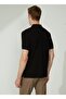 Altınyıldız Classics Polo Neck Black Men's T-Shirt 4A9000000001 - 5