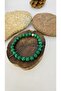 Handmade Elastic Jade Stone Unisex Bracelet - 2