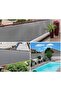 Balcony Iron Curtain Gray Guardrail Curtain Mesh 80 X 300 - 4
