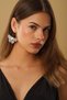 Polymer Clay Butterfly Earrings Special Design Women's Earrings Silver Color Earrings - 4