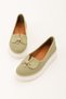 Women's Genuine Leather Comfort Shoes 766 088-10 Byn Ayk Y22 - 6