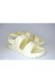 DOUBLE STRAP BEACH DAILY SUMMER ECRU EVA SANDALS / SLIPPERS