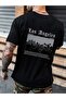 Unisex Black Printed T-shirt - 2