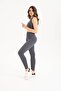 Women's Seamless Knitted Ribbed U-Neck Sports Bustier 9011 - 6