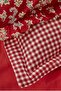 Carlo 100% Cotton Single Duvet Cover Set Red - 3