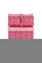 Carlo 100% Cotton Single Duvet Cover Set Red - 6