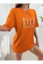Over Thinking T-Shirt - Printed Oversize Crew Neck Short Sleeve T-Shirt - 3