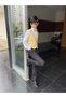 Children's Vest Suit Shirt set YELLOW - 3