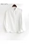Special Design Linen Oversize Shirt - Judge Collar Model