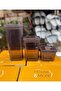 Set of 3 Square Food Storage Containers with Vacuum Silicone Lid - Anthracite - 2
