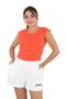 Women's Orange Crop Stone Detailed