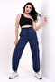 WOMEN'S TRACKSUIT BOTTOMS BOXER SHORTS WITH RUBBER DETAIL - 5