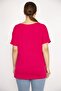 Women's Fujya Plus Size Stone Detailed Short Sleeve Blouse 65n35654 - 4