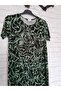 Comfortable Fit, A Model, O-Neck, Thin, Full Summer, Anti-Sweat, Lycra, Short Sleeve Dress - 2