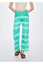 Batik Desen Wide-leg Jean