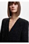 Fur Look Knitwear Coat - 5