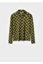 Checkered Draped Shirt - 3